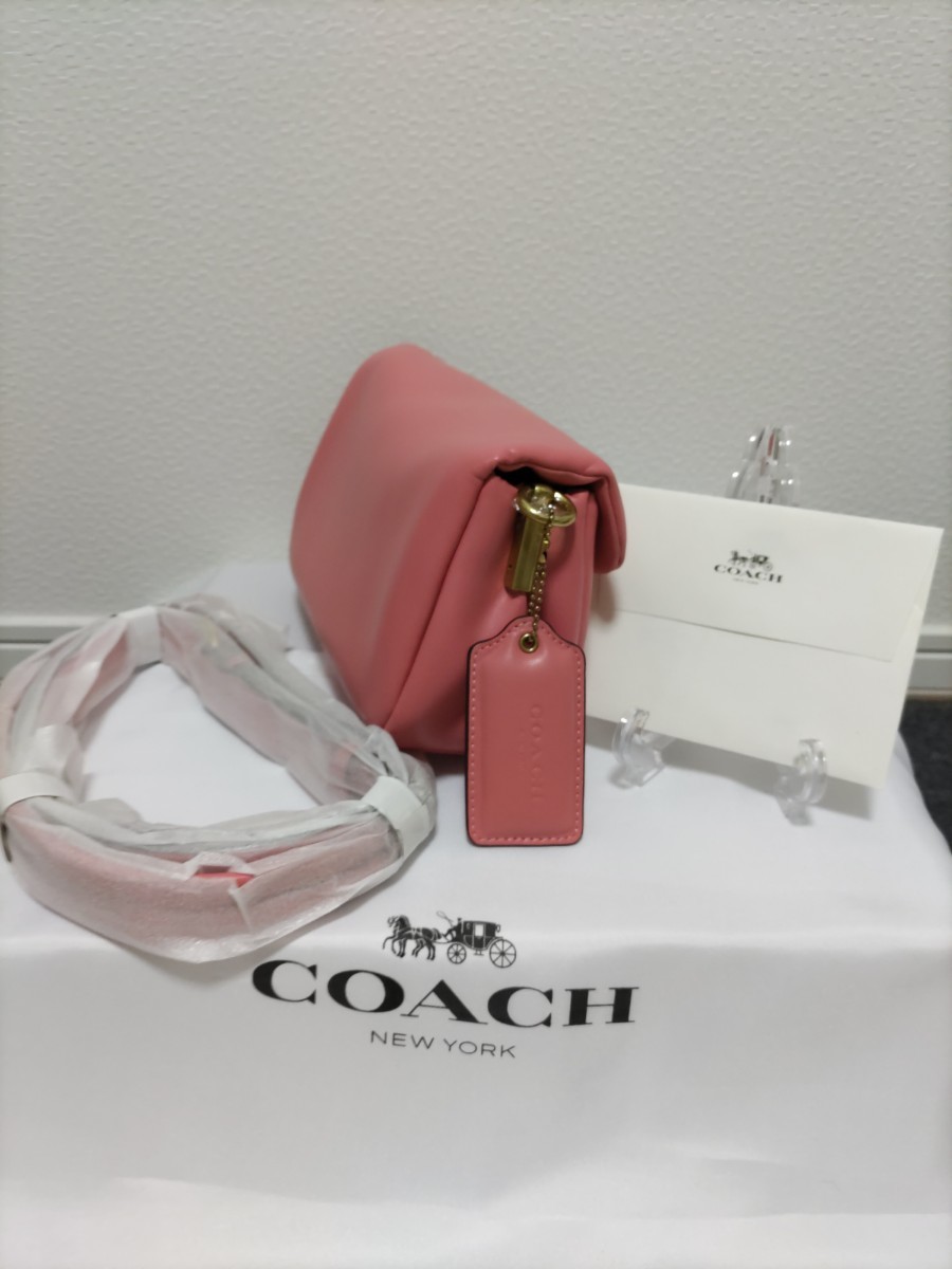 COACH コーチ 新作 タビー ショルダーバッグ ピンク 新品未使用