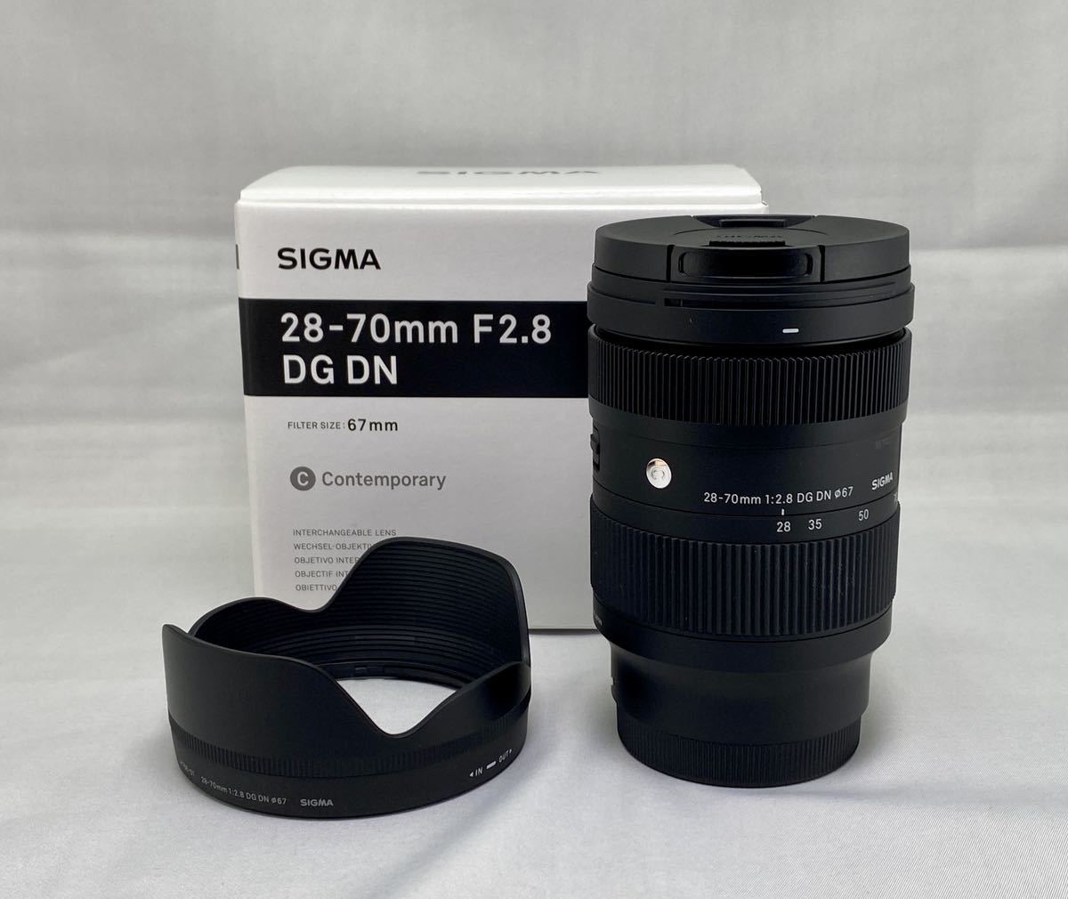 室内試し撮りのみ☆SIGMA シグマ 28-70mm F2.8 DG DN contemporary