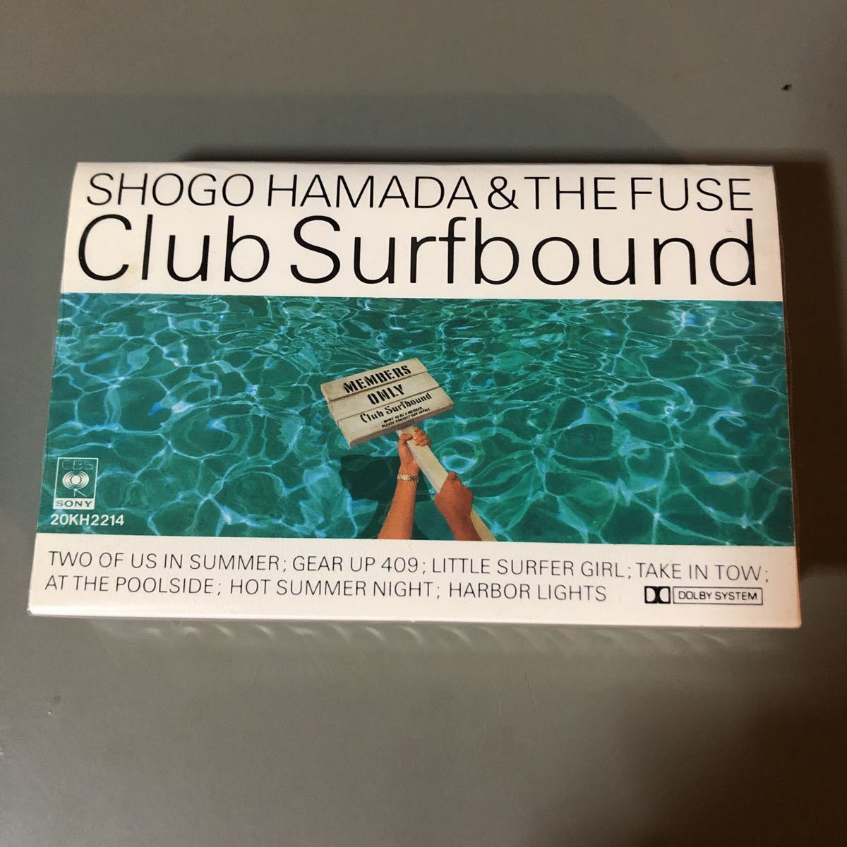 浜田省吾　club surfbound 国内盤カセットテープ■■■_画像1