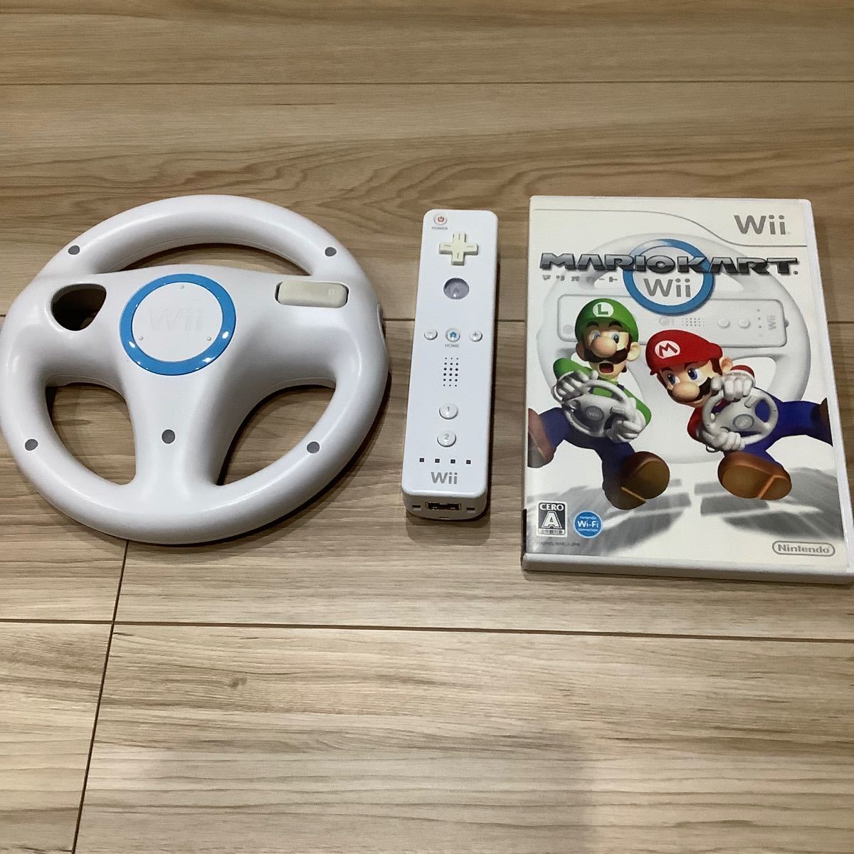 Wiiマリオカート Wiiハンドル Wiiリモコン 動作確認