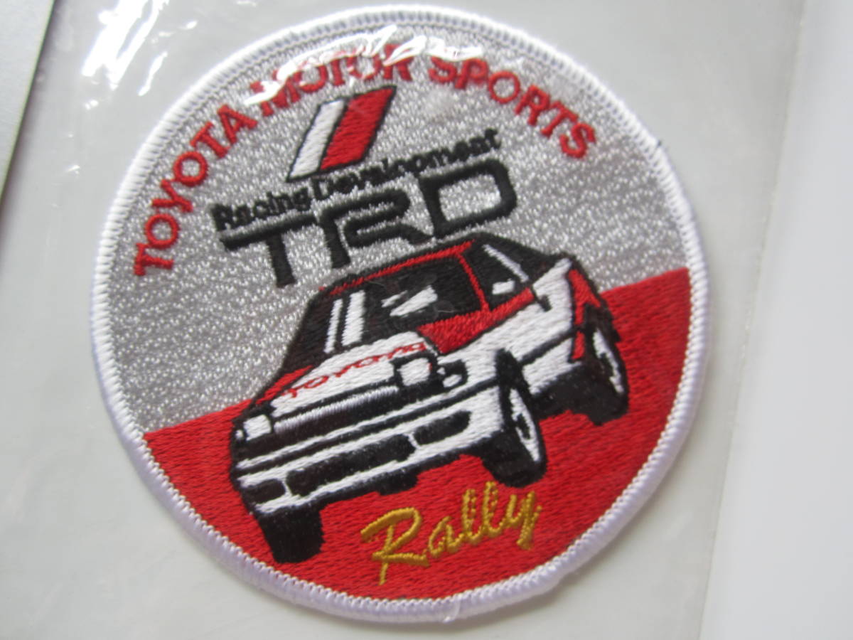 当時物 正規品 TRD Racing Development トヨタ モータースポーツ レーシング レーシングカー ラリー ワッペン/ステッカー F1 自動車 整備31_画像6