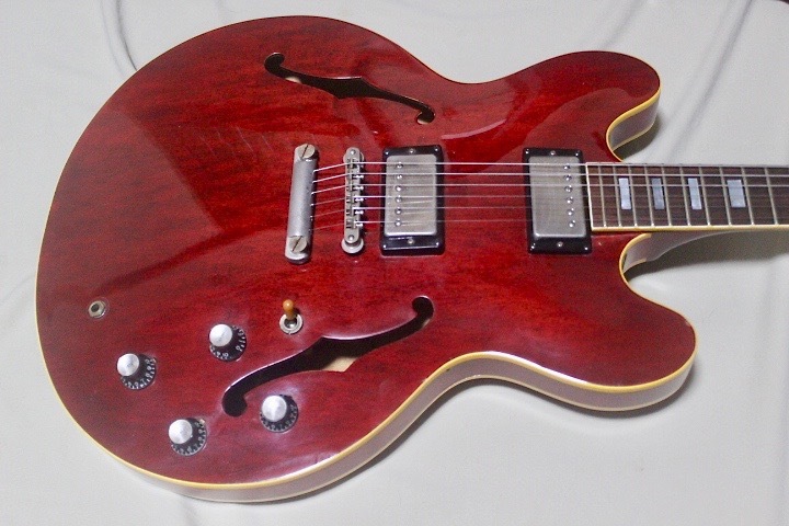 Greco SA64-60 Super Real Project ES-335タイプ グレコ ８３年製 ジャパンビンテージ ハードケース付き_画像3