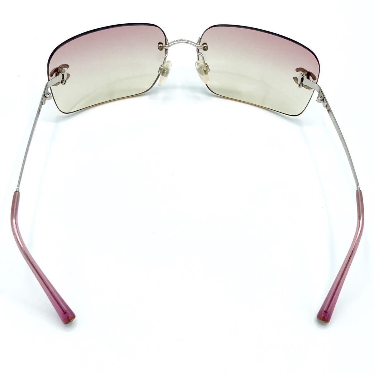良品】 シャネル CHANEL 4017-D ココマーク サングラス ピンク 良品】 シャネル CHANEL 4017-D ココマーク サングラス ピンク