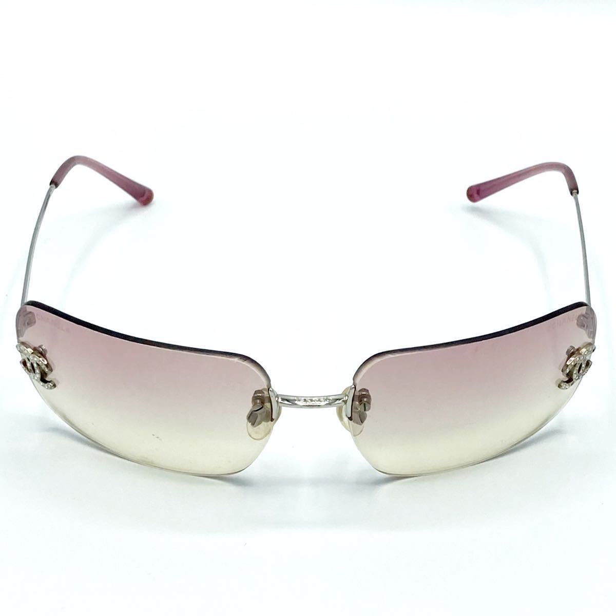 良品】 シャネル CHANEL 4017-D ココマーク サングラス ピンク 良品】 シャネル CHANEL 4017-D ココマーク サングラス ピンク