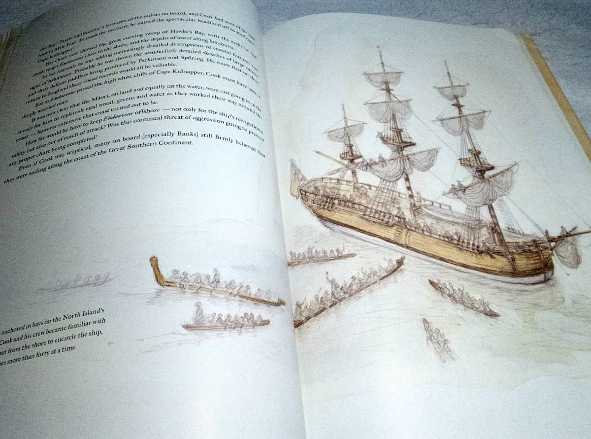 < foreign book >je-mz* Cook is New Zealand. sea map .. as with made .[FIRST MAP: How James Cook Charted Aotearoa New Zealand]