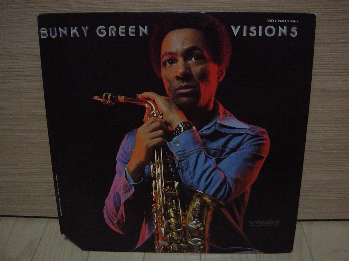 LP[JAZZ] BUNKY GREEN VISIONS バンキー・グリーン_画像1