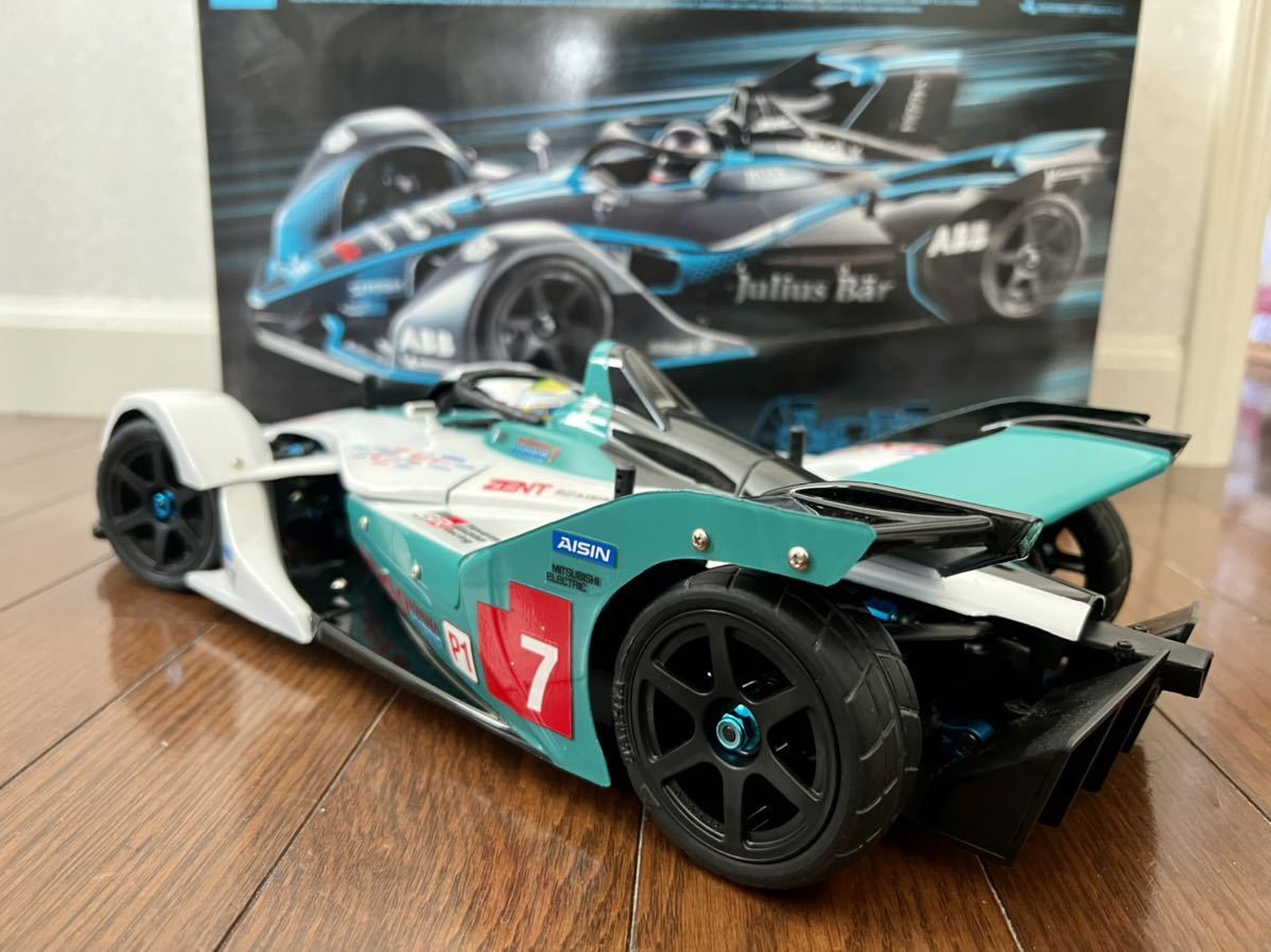 タミヤ 電動RC 1/10 フォーミュラE TC-01シャーシキット 組立済み未