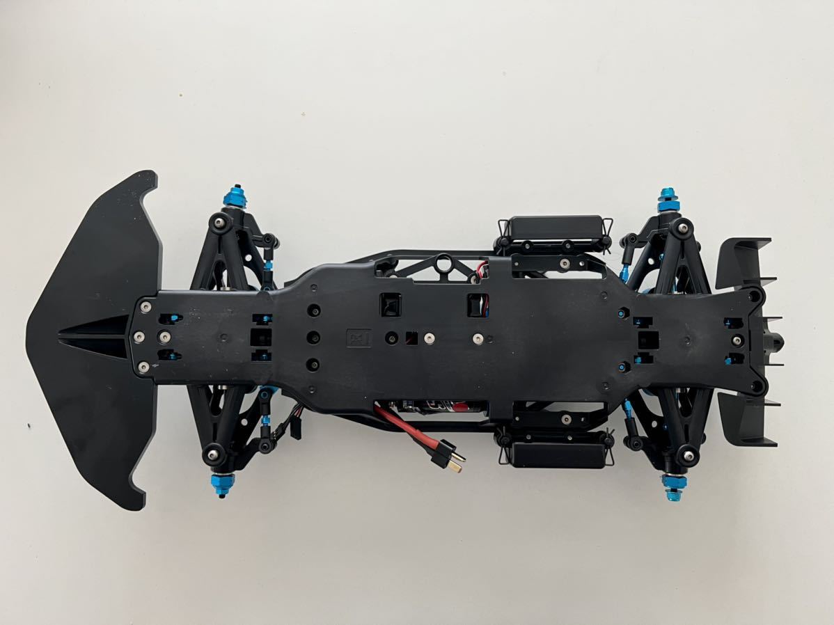 タミヤ 電動RC 1/10 フォーミュラE TC-01シャーシキット 組立済み未