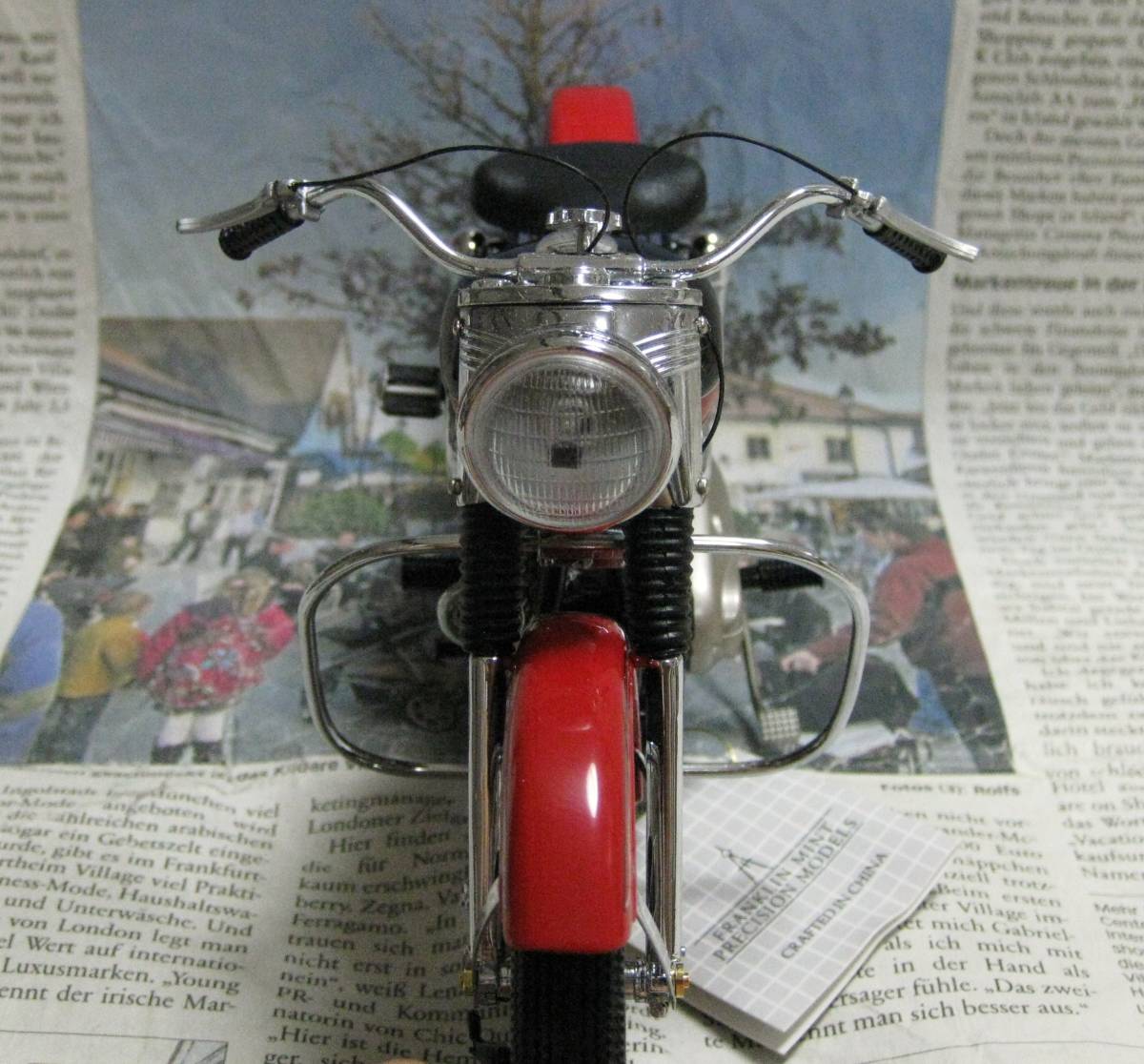 ☆激レア絶版*フランクリンミント*ハーレー*1/10*1957 Harley ☆激レア絶版*フランクリンミント*ハーレー*1/10*1957 Harley