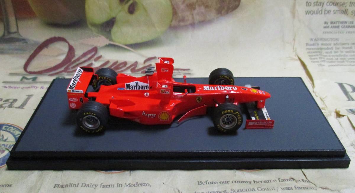 ★激レア絶版*BBR*1/43*Ferrari F300 X-Wing #4 Marlboro 1998 San Marino GP*Eddie Irvine≠MR_画像6