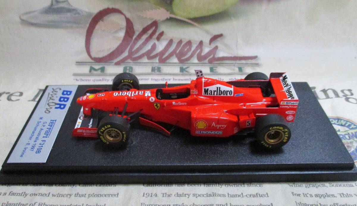 ★激レア絶版*BBR*1/43*Ferrari F310B #5 Marlboro 1997 Australian GP*Michael Schumacher≠MR_画像5