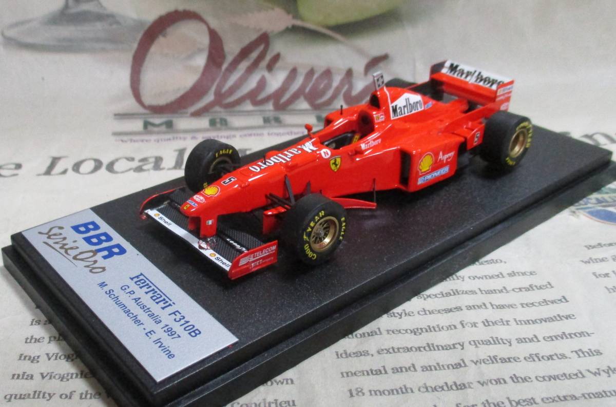 ★激レア絶版*BBR*1/43*Ferrari F310B #5 Marlboro 1997 Australian GP*Michael Schumacher≠MR_画像1