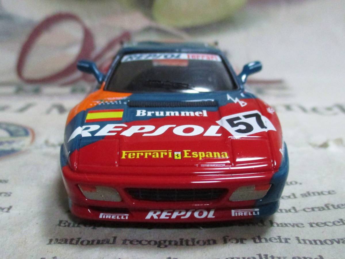 ★激レア絶版*完成品*AMR*1/43*Ferrari 348 GTC-LM #57 1994 Le Mans 24h≠BBR,MR_画像3