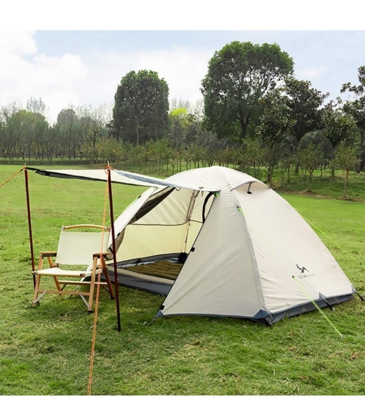 TOMOUNT テント2-3人用 二重層  耐水圧3000mm 軽量 キャンプ  アウトドア 登山用 　ツーリング　ドームテント