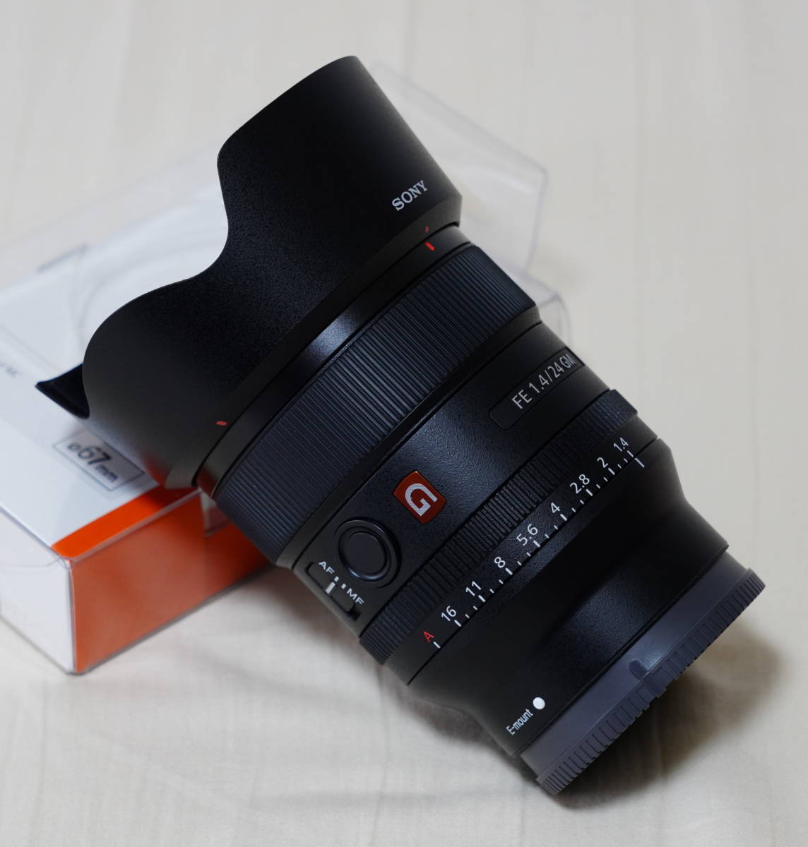 ☆ 美品 SONY FE 24mm F1.4 GM SEL24F14GM + MCプロテクター