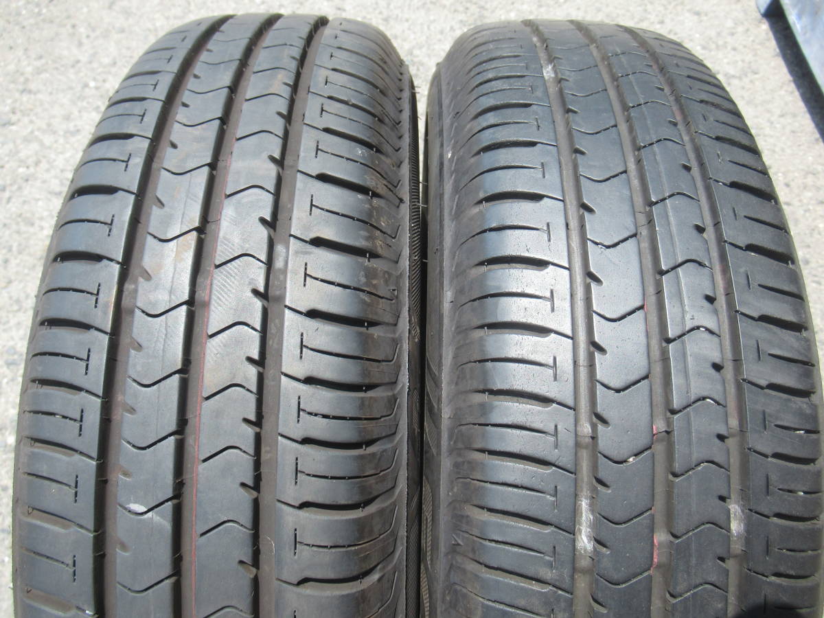 中古タイヤ☆155/65-13 155/65R13 ブリヂストン エコピア NH100C エクシーダー 4J+43 100 4H アルト ラパン ワゴンR ミラ エッセ ムーブ☆_画像9