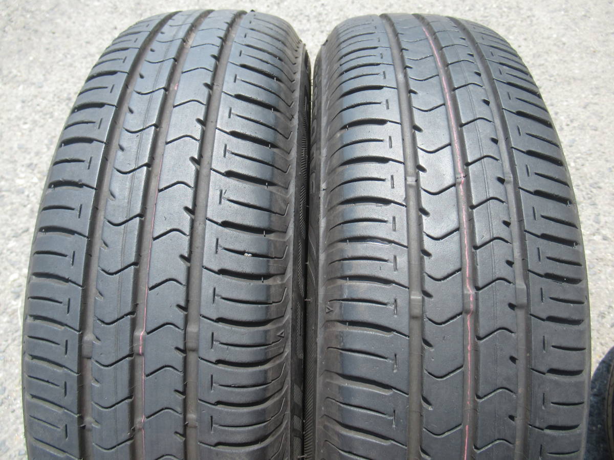 中古タイヤ☆155/65-13 155/65R13 ブリヂストン エコピア NH100C エクシーダー 4J+43 100 4H アルト ラパン ワゴンR ミラ エッセ ムーブ☆_画像10