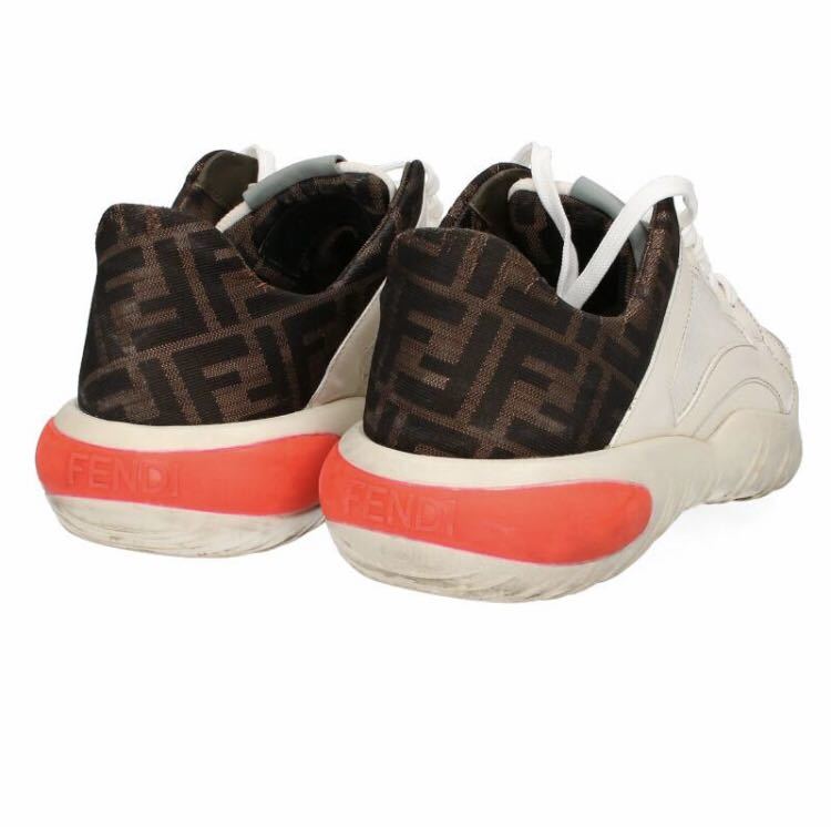 FENDI フェンディ スニーカー ズッカ柄 ホワイト 白 総柄 | sweatreno.com