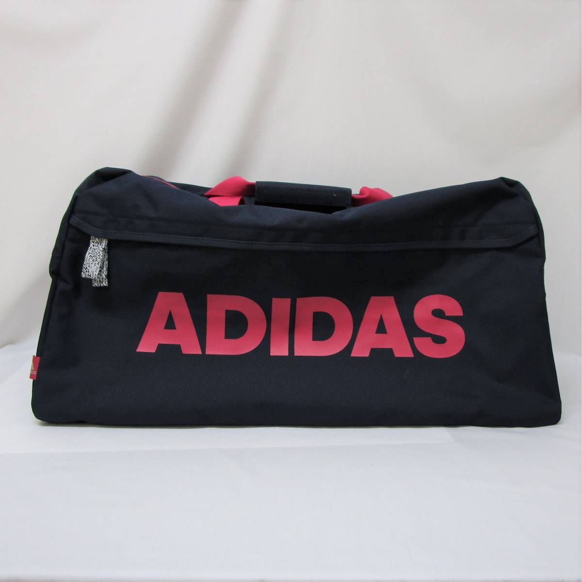 アディダス 45L ボストンバッグ カレッジNV/PK 45リットル 57595 日本仕様 adidas カレッジネイビー ピンク _画像1