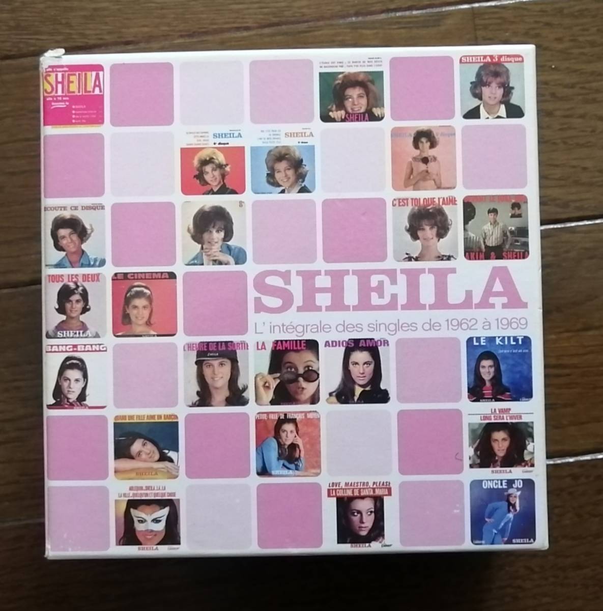 Sheila シェイラ　ボックスセット　Box set 輸入盤　品　L´integrale des singles de 1962 a 1969