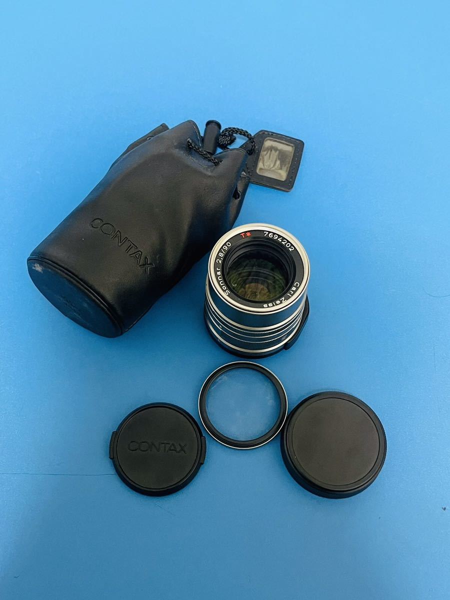 CONTAX コンタックス カメラレンズ Carl Zeiss Sonnar 90mm F2.8