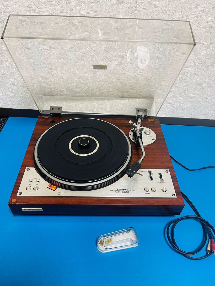 Pioneer パイオニア ターンテーブル レコードプレーヤー 100v PL-A500 【動作確認済み】_画像1