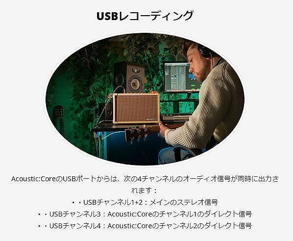 【A】Blackstar★アコギ用アンプ★30W★アコースティックギターアンプ★バッテリー駆動も可能★弾き語り用アンプ★ACOUSTIC:CORE 30_画像6