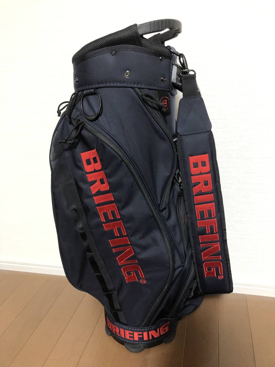 ○極美品○数量限定品○ブリーフィング BRIEFING キャディバッグ