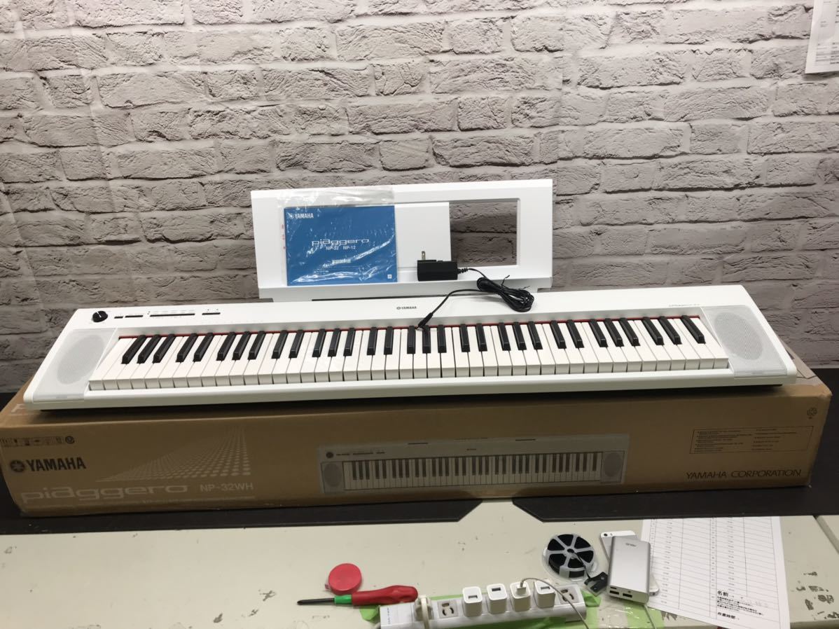 最新作の YAMAHA ヤマハ 電子ピアノ ピアジェーロ Piaggero NP-32WH