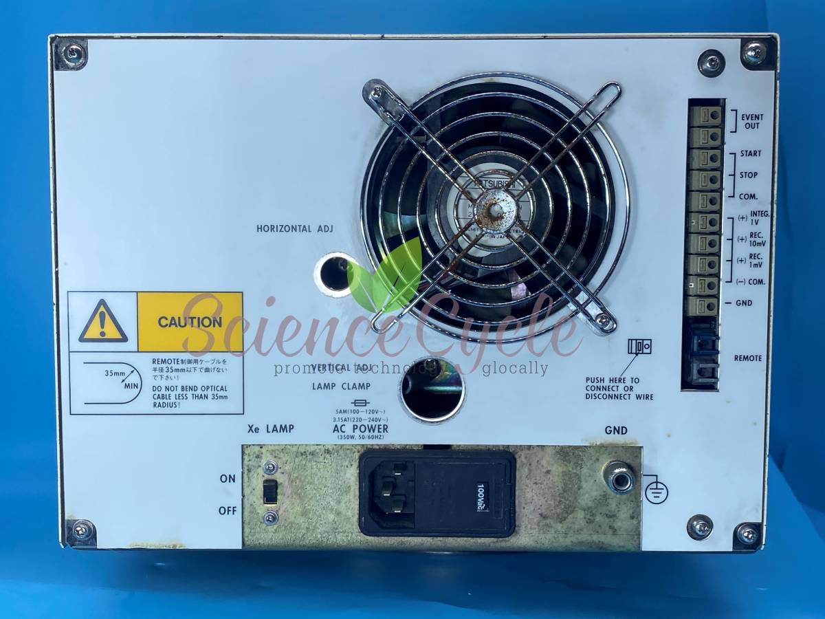 SHIMADZU 島津 RF-10A 液体クロマトグラフ 通電確認済み (SC 211_10) SHIMADZU 島津 RF-10A 液体クロマトグラフ 通電確認済み (SC 211_10)