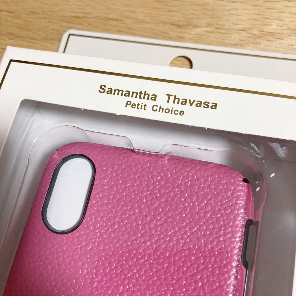 Y8800 быстрое решение новый товар Samantha Thavasa маленький cho стул натуральная кожа iPhone кейс розовый iPhoneX iPhoneXS телячья кожа мобильный кейс покрытие Samantha Thavasa