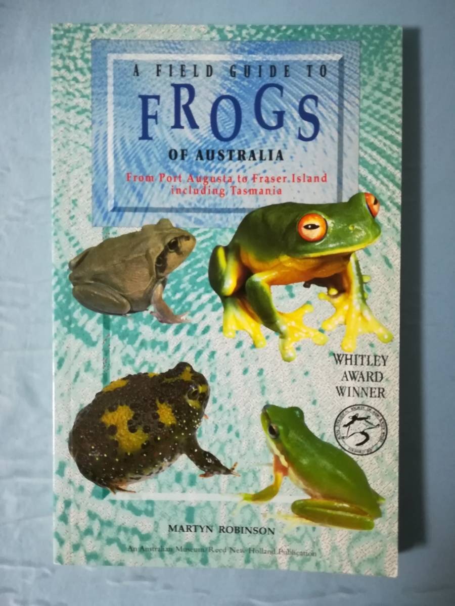 [ иностранная книга ]A FIELD GUIDE TO FROGS OF AUSTRALIA Австралия лягушка иллюстрированная книга 