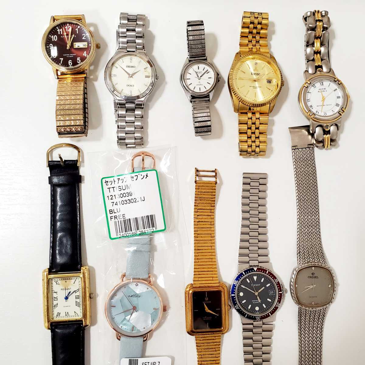 □【1円~】メンズ レディース 腕時計 お纏め□SEIKO/DOLCE/TISSOT