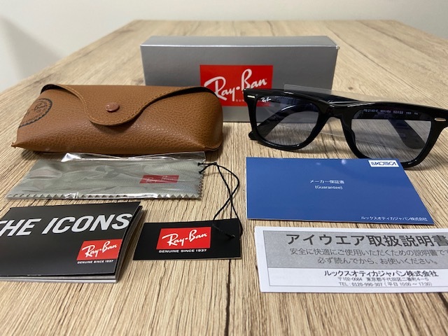 [1 иен старт ]RayBan RayBan WAYFARER EVOLVE ( Evo rub) RB2140F 901/5F 52 Kimura Takuya Kimutaku солнцезащитные очки style свет линзы стандартный товар 