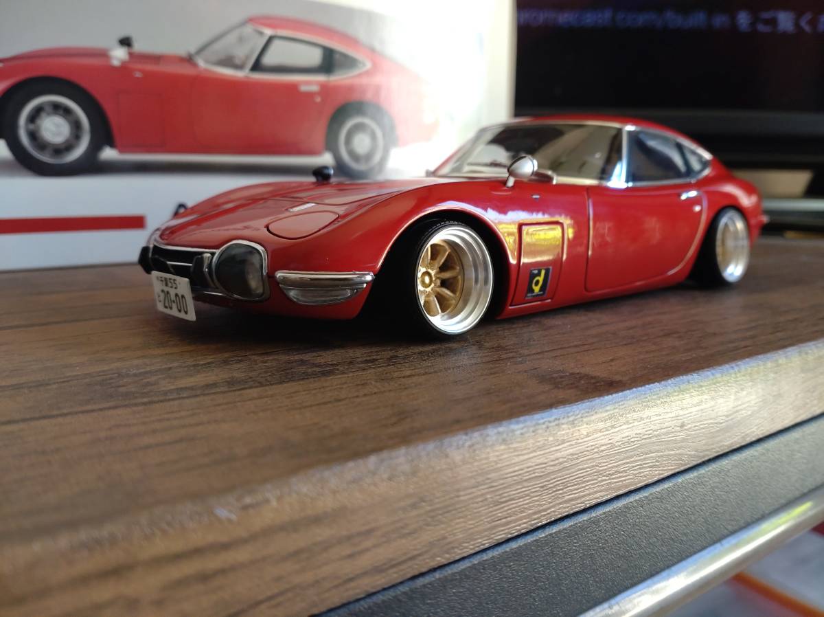 ヤフオク! - オートアート1/18トヨタ2000GT☆カスタム