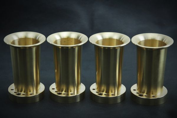 真鍮削り出し ファンネル CRキャブ スーパーロング 90mm スモール