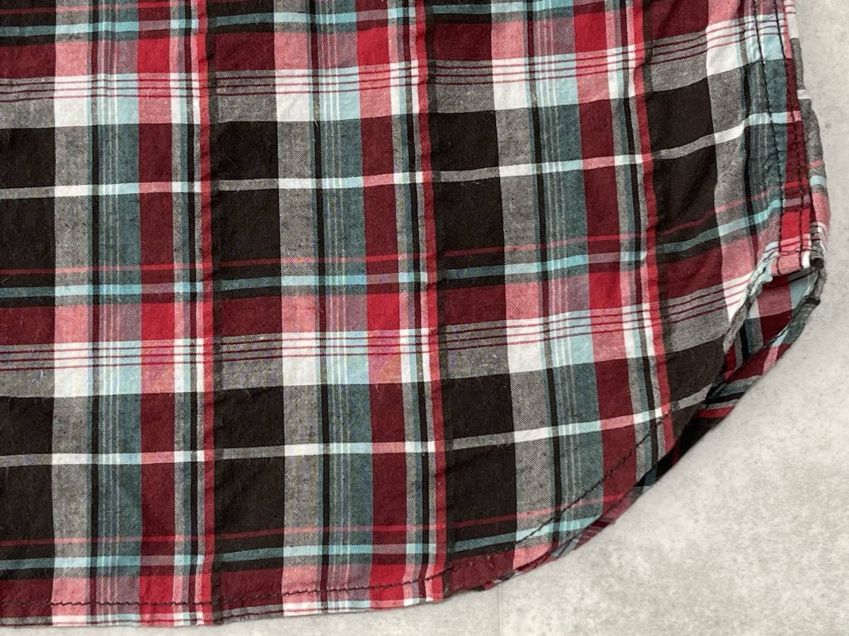 ☆送料無料☆ Levi's Red Tab リーバイス 古着 半袖 チェック ボタン