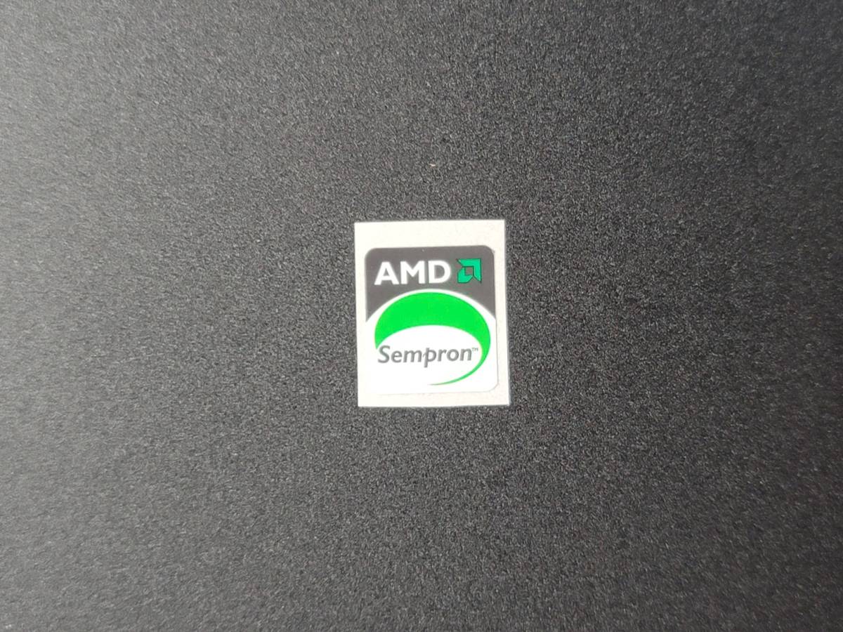 AMD Sempron эмблема наклейка ① 19mm×21mm