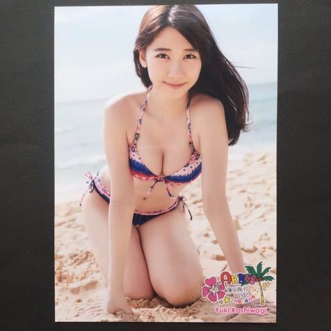 柏木由紀 AKB48 海外旅行日記 生写真 ～ハワイはハワイ～ 1円スタート 6_画像1