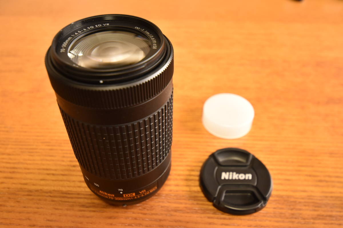 極美品】Nikon ニコン 望遠レンズ AF-P NIKKOR 70-300mm 1:4.5-6.3G ED