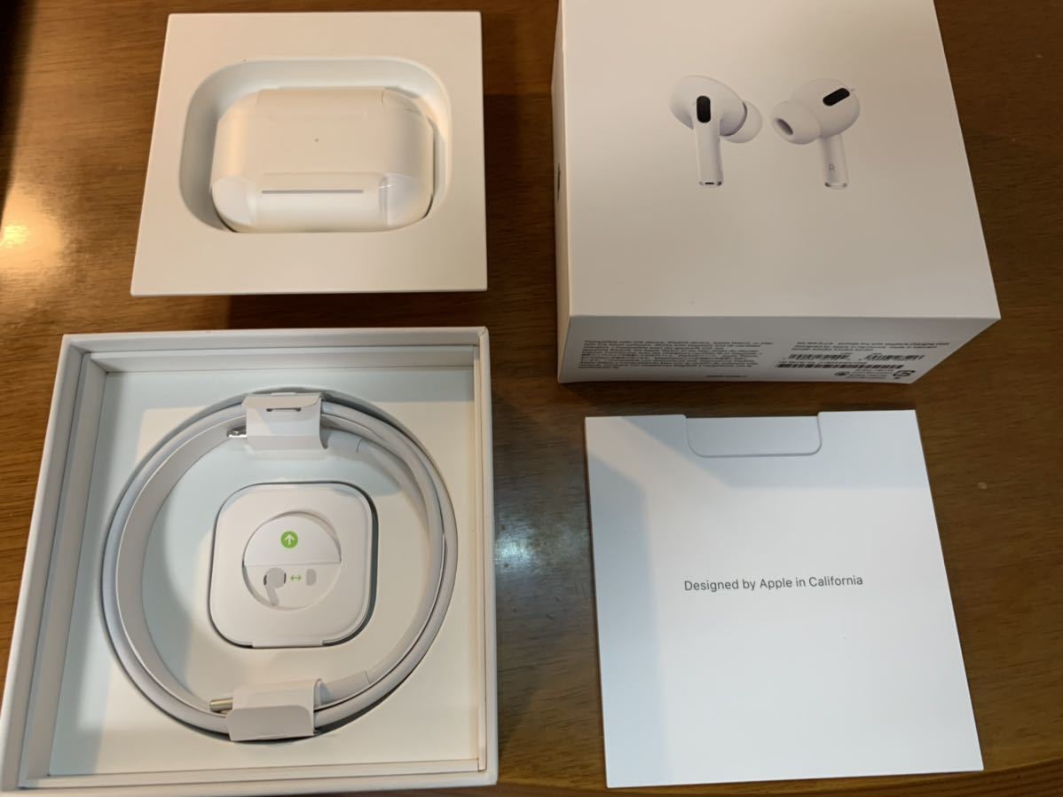 美品】 APPLE アップル MLWK3J/A AirPods Pro MagSafe対応 エアポッズ