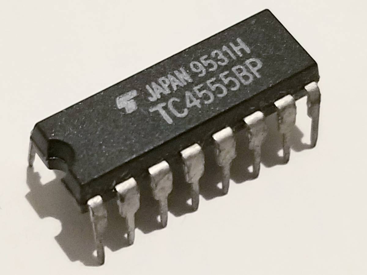 東芝 TC4555BP Dual Binary to 1-of-4 Decoder 1セット[10個]_画像1