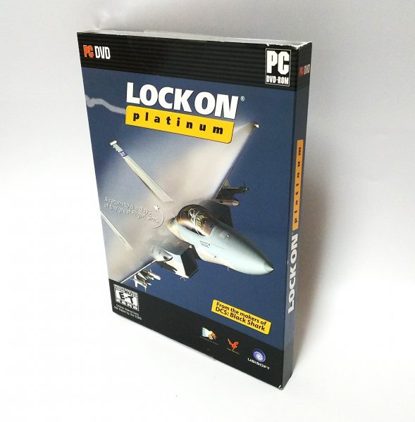[ including in a package OK] Lock On Platinum / fighter (aircraft) / flight simulation / PC game soft / Windows / import game 