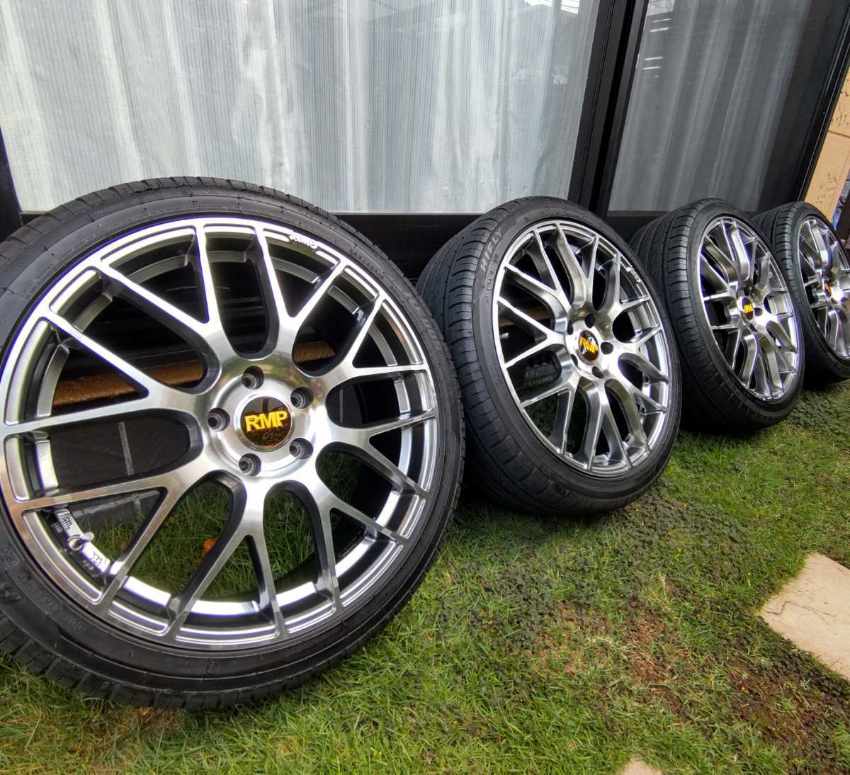在庫最新作 225/40R19 19インチ MID RMP 028F 7.5J 7.50-19 YOKOHAMA