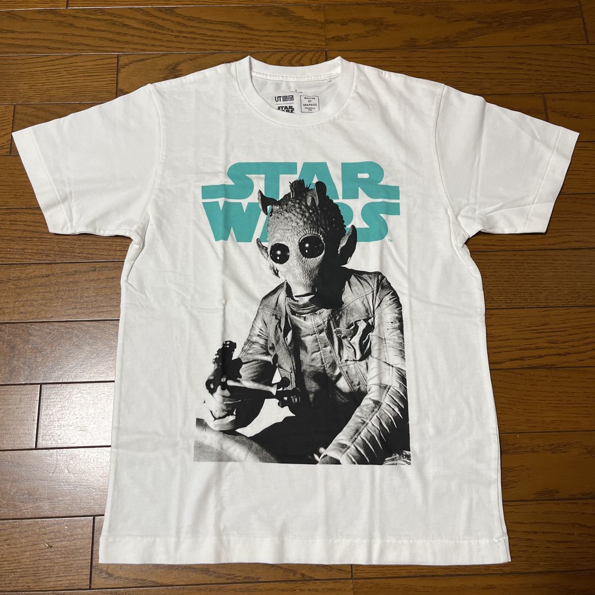 新品★Sサイズ★スターウォーズ NIGOUT★Tシャツ★グリード★STAR WARS★ユニクロ映画Tシャツ★二ゴームービーTシャツUNIQLO_画像1