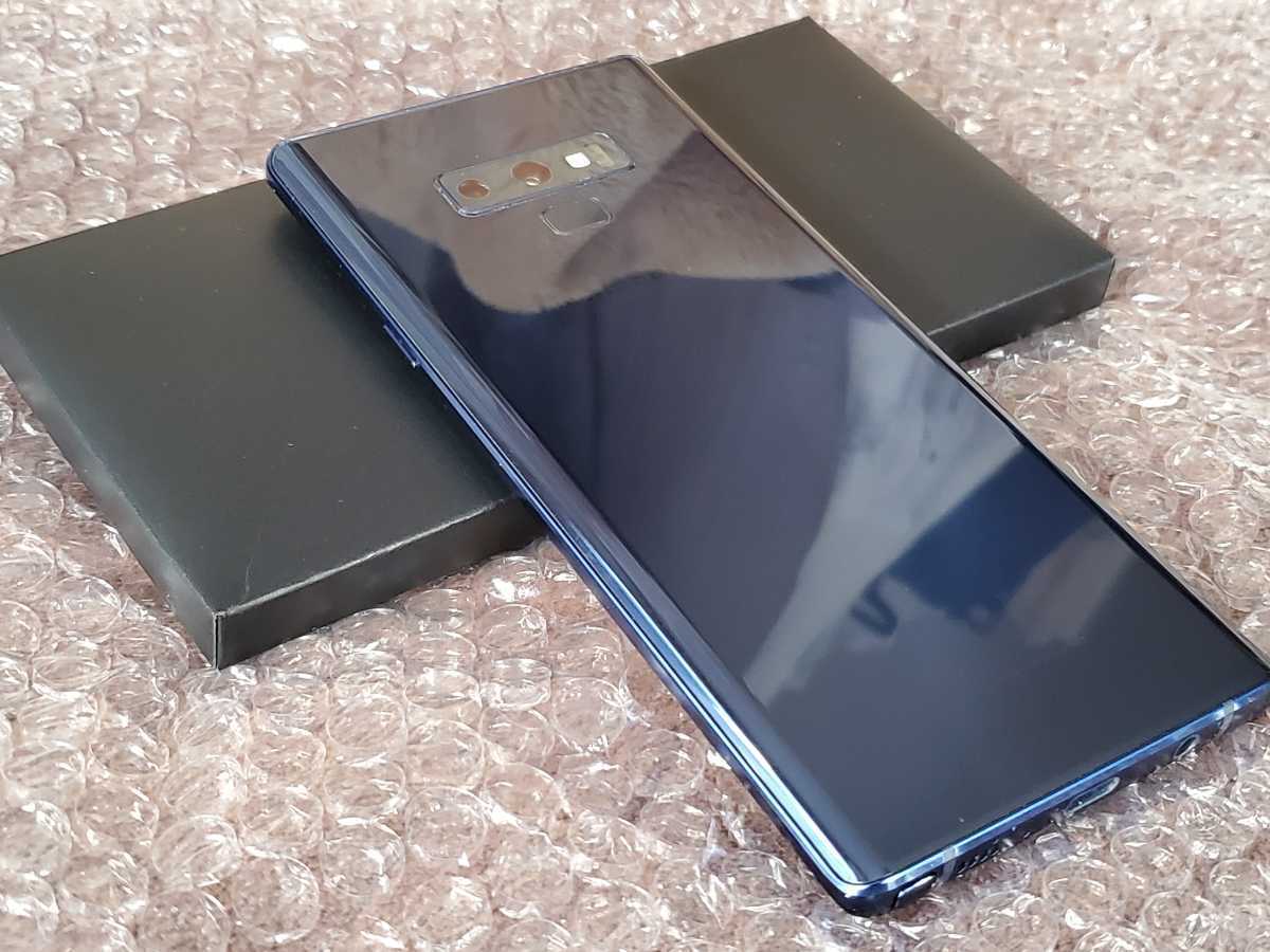 品質が ✓未開封品 Galaxy Note9 512GBブルーSIMフリー海外版209 econet.bi
