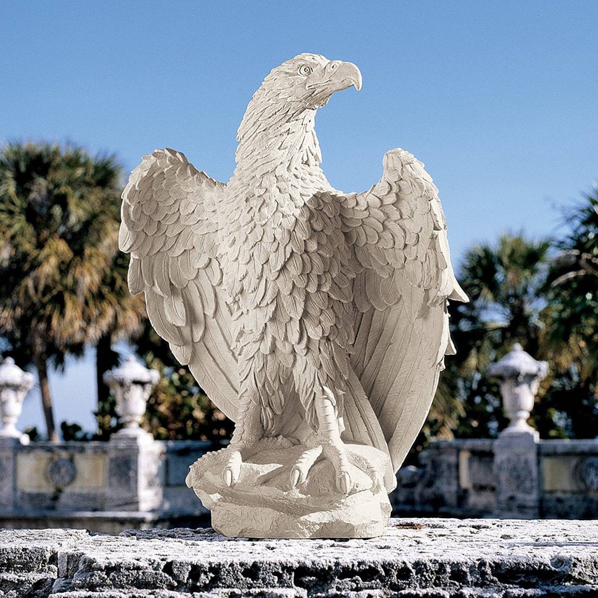 米国国鳥 アメリカン・イーグル（白頭鷲） ワシ彫像 彫刻/ アメリカ合衆国 権威 プレセント 贈り物(輸入品)