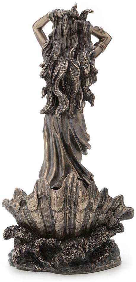 アフロディーテ（ヴィーナス） 海から昇るギリシャ ローマの女神 アンティークブロンズ風 彫刻 彫像(輸入品）_画像4