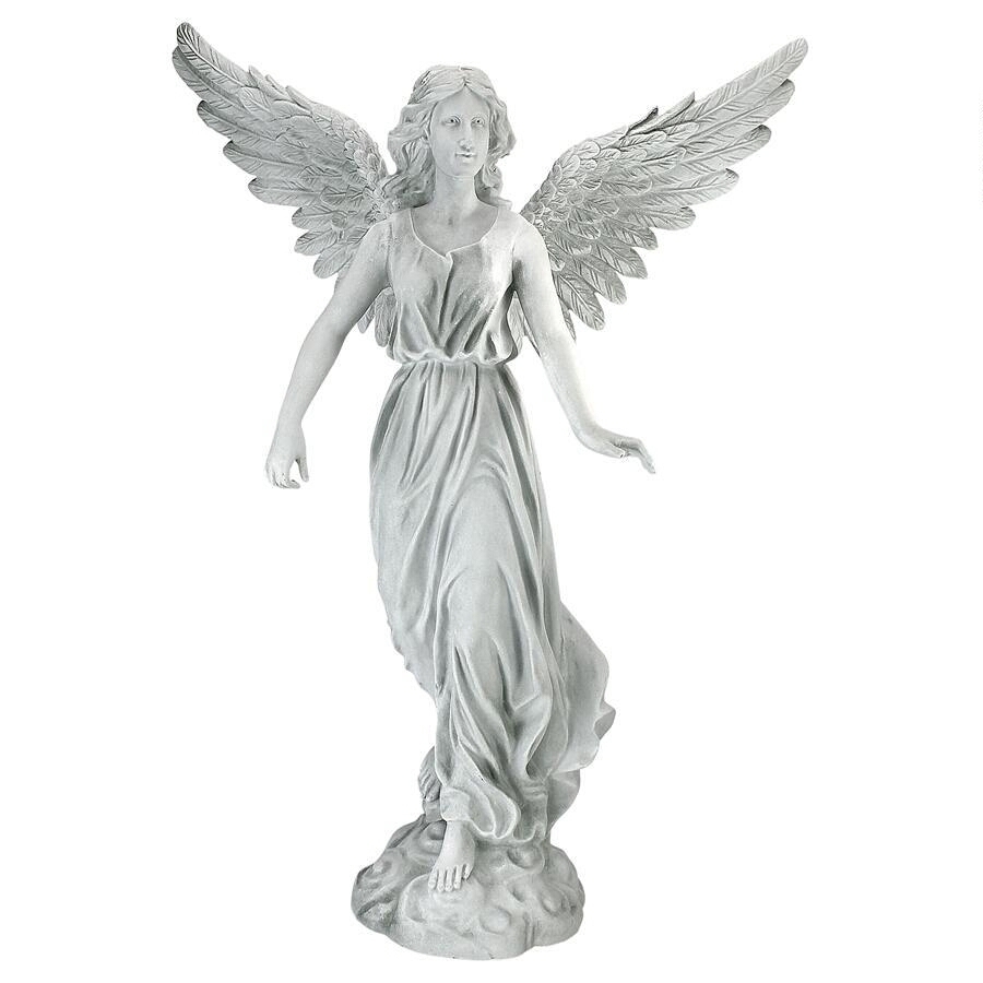 エンジェル・オブ・ペイシェンス/耐え忍ぶ、守護天使：サイズ；ミディアム ガーデン彫刻 彫像（輸入品）