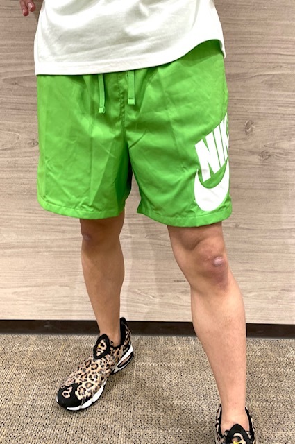 ナイキ ショート パンツ 緑 Lサイズ